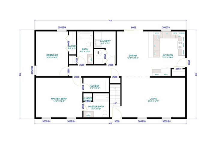 Wheaton Floorplan