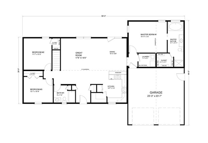 Open Concept Floor Plans 2000 Sq Ft Floor Roma